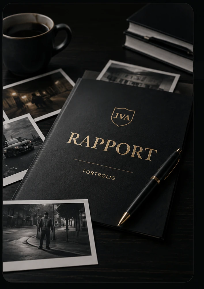 Fortrolig rapport med fotografisk dokumentation